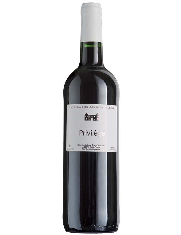 Bouteille de vin rouge