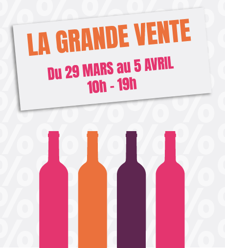 La Grande Vente : du 29 mars au 5 avril !L'événement incontournable : toutes les infos ici !