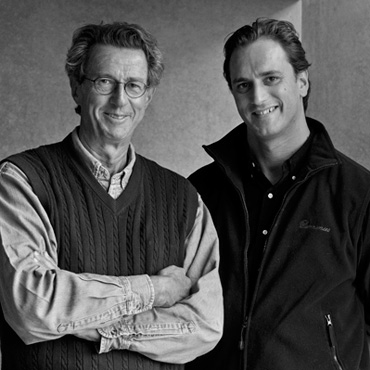 Jean-Pierre Moueix et son fils Christian Jean-Pierre Moueix et son fils Christian